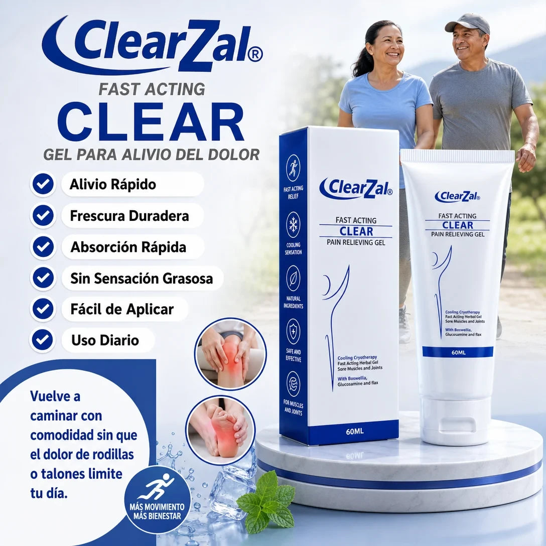 CLEAR ZAL® ORIGINAL-ALIVIA DOLOR MUSCULAR Y ARTICULAR