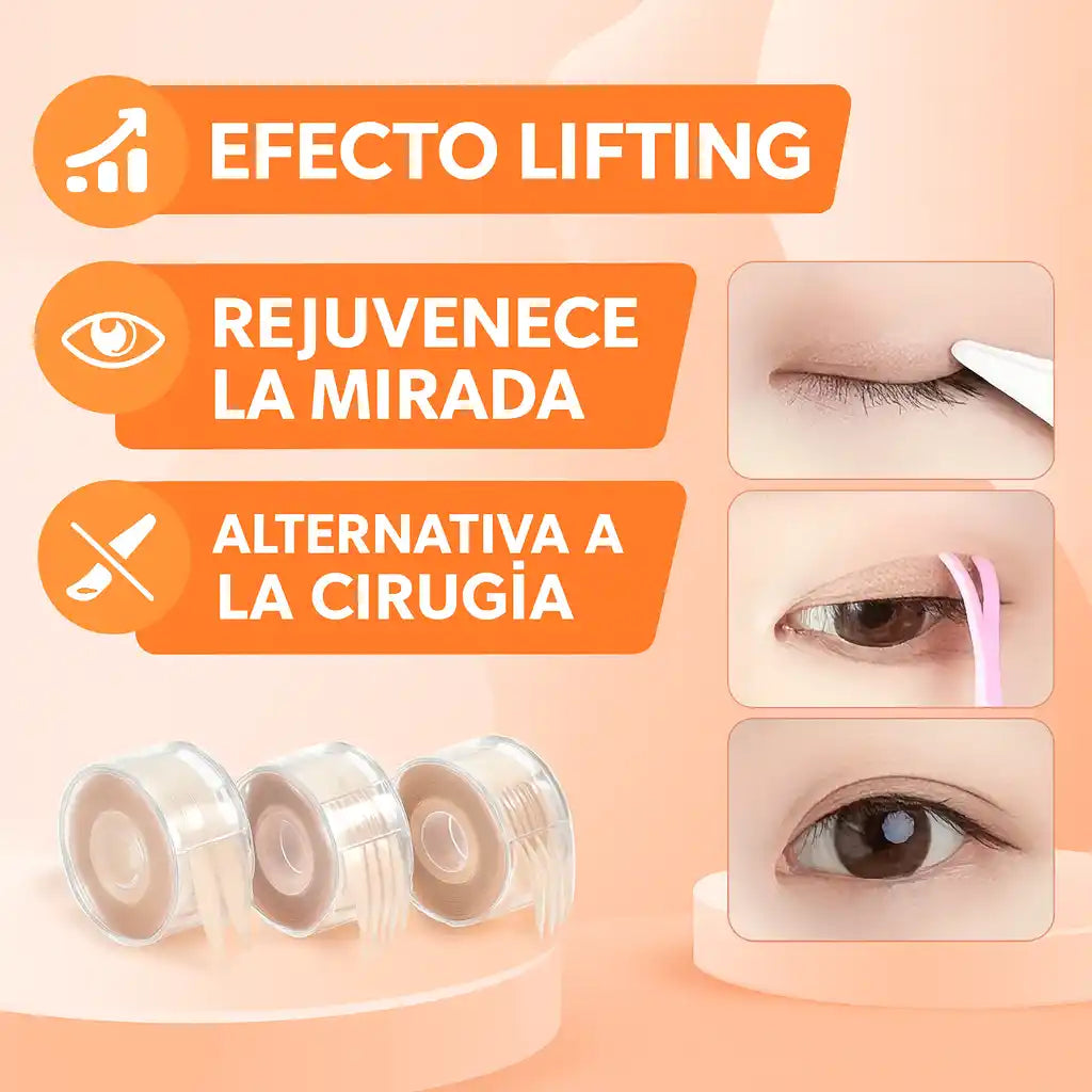 CINTA LEVANTA PÁRPADO-EFECTO LIFTING INSTANTÁNEO PAGAS 200 TE REGALAMOS 100