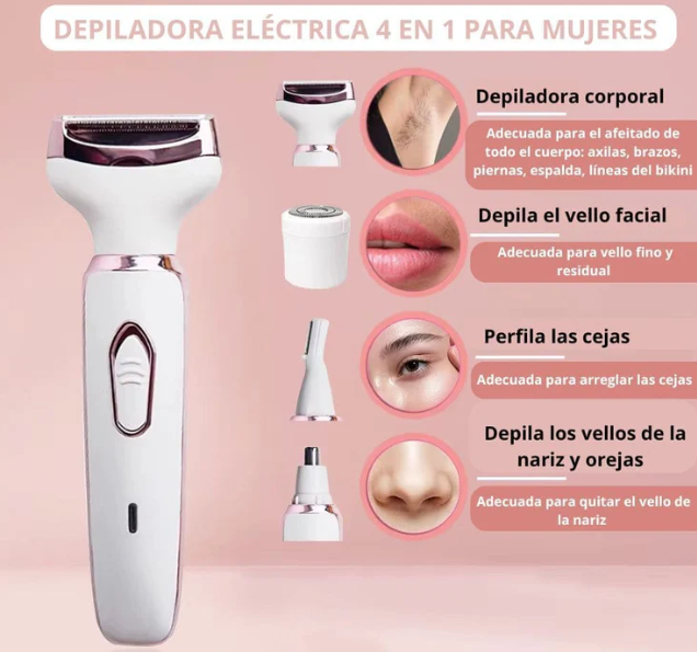 DEPILADORA VENUS® 4 EN 1 ORIGINAL-MENOS IRRITACIÓN
