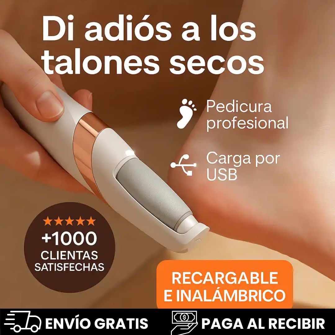 REMOVEDOR DE CALLOS PROFESIONAL-PEDICURA EN CASA. GRATIS REPUESTO