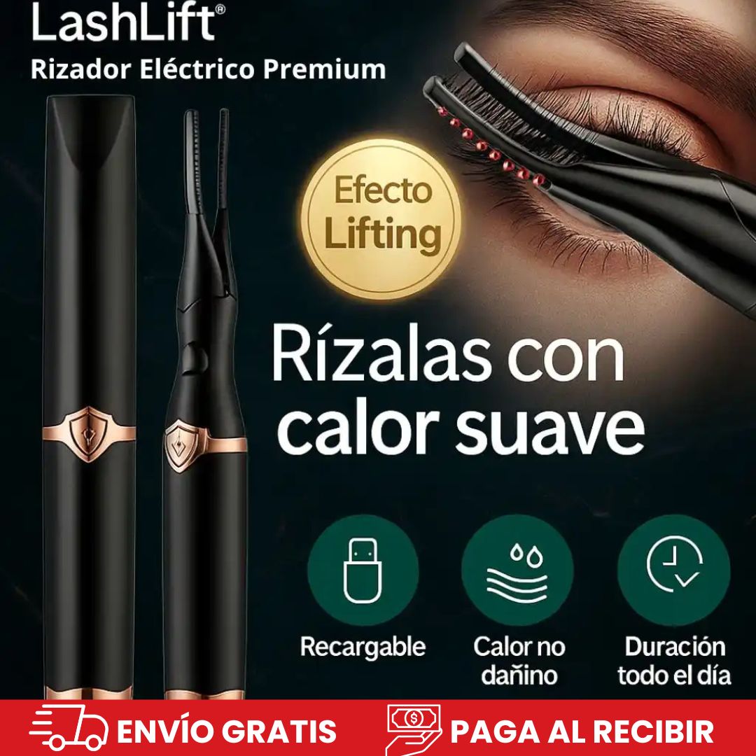 RIZADOR ELÉCTRICO PREMIUM. Pestañas Curvadas SIN MALTRATARLAS