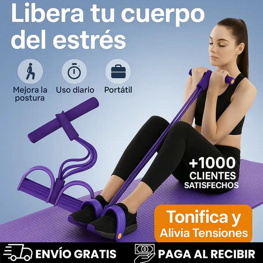 Banda Elástica Multifuncional PREMIUM-Tonifica y Alivia Tensiones ORIGINAL