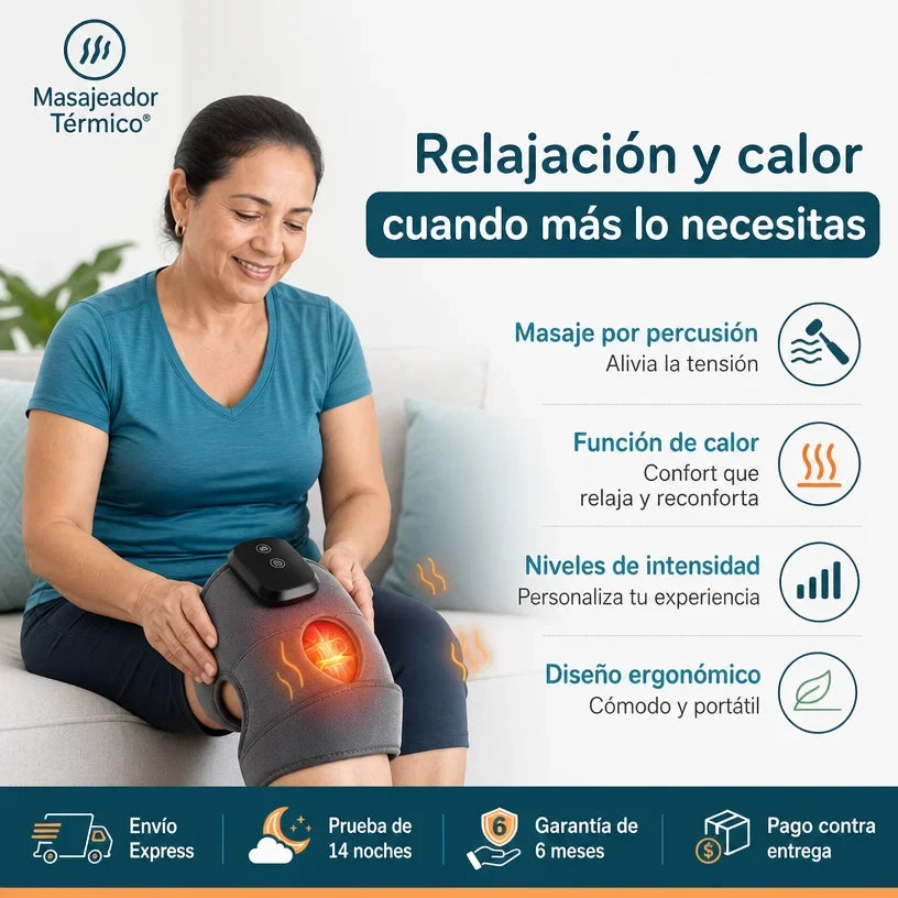 RODILLERA TERMICA - DESCANSA Y ALIVIA TENSIONES